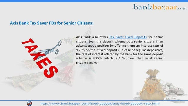 axis bank senior citizen fd interest