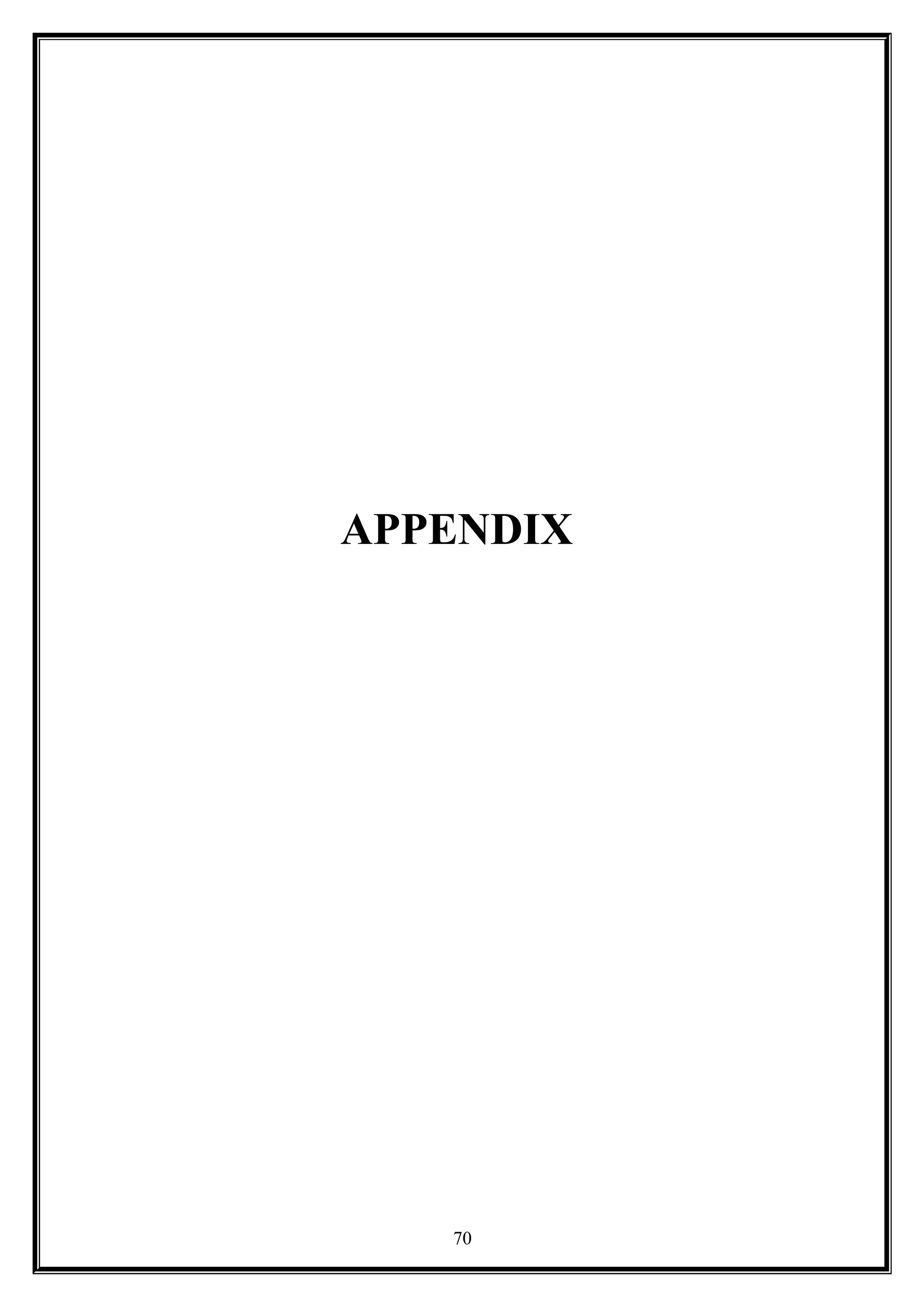 APPENDIX
70
 