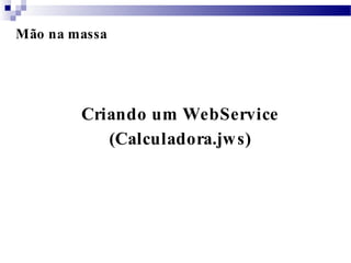 Web Services com Apache Axis