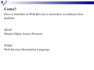Web Services com Apache Axis