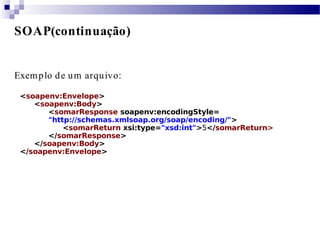 Web Services com Apache Axis