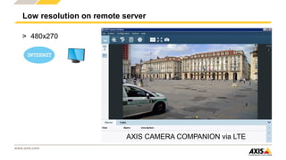 Axis deployable 4g LTE solution | PPT
