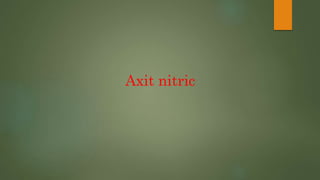 Axit nitric
 