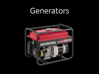 Generators
 