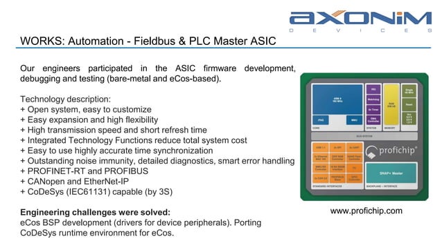AXONIM 2018 industrial automation technical support | PPT