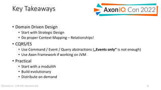 AxonIQCon22 - Beyond DDD 101 - Zambrovski-Galinski.pptx
