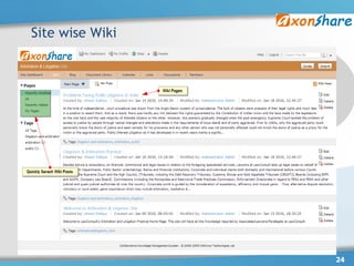 Site wise Wiki




                 24
 