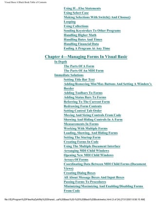 Visual basic blackbook 1998 | PDF