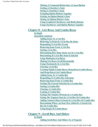 Visual basic blackbook 1998 | PDF