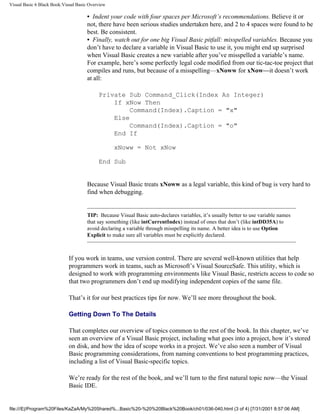 Visual basic blackbook 1998 | PDF