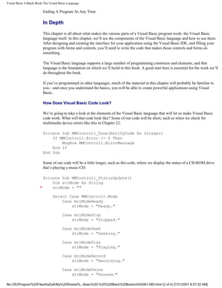 Visual basic blackbook 1998 | PDF