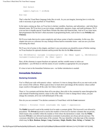 Visual basic blackbook 1998 | PDF