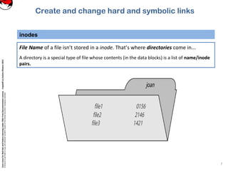 File Linking 4.6 create and change hard and symbolic links v2 | PPT