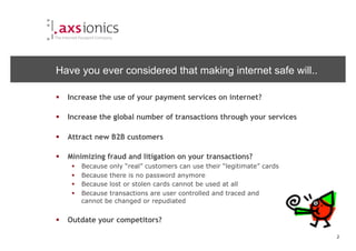 Axsionics quick presentation for slideshare | PDF