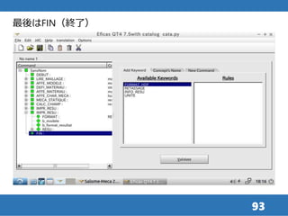 93
最後はFIN（終了）
 