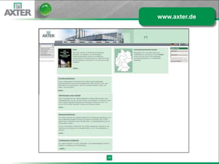www.axter.de




34
 