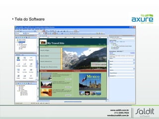 www.saldit.com.br
(11) 3393.7923
vendas@saldit.com.br
• Tela do Software
 