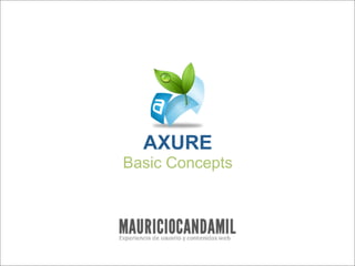 AXURE
Basic Concepts
 
