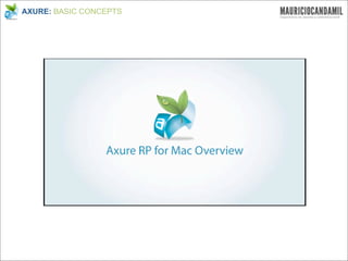 AXURE: BASIC CONCEPTS
 