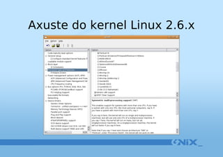 Axuste do kernel Linux 2.6.x 