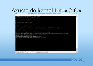 Axuste do kernel Linux 2.6.x 