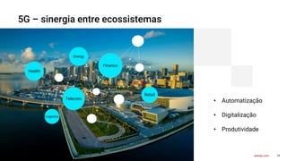 15
axway.com
5G – sinergia entre ecossistemas
Health
Telecom
Logistics
Finance
Energy
Retail
• Automatização
• Digitalização
• Produtividade
 