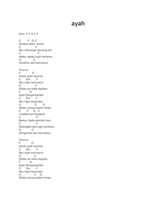 Ayah | PDF