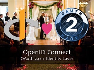 ?
OpenID Connect
OAuth 2.0 + Identity Layer

 