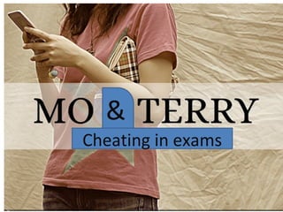 &
Cheating in exams
 