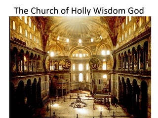 The Church of Holly Wisdom God 