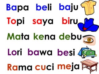 Ba pa be li ba ju To pi sa ya bi ru Ma ta ke na de bu Lo ri ba wa be si Ra ma cu ci me ja 