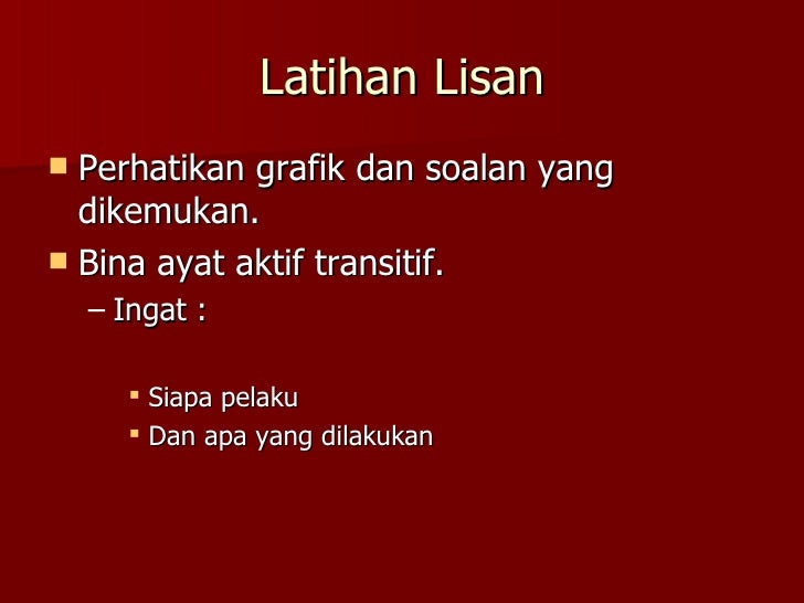 Contoh Ayat Aktif Transitif Ayat Aktif Transitif Check Spelling Or Type A New Query Iqbal Pulalo