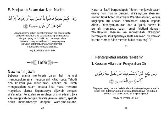 Ayat ayat sekularisme, pluralisme dan liberalisme agama