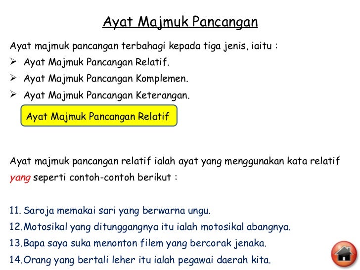 Copy Of Pengajaran Bahasa Melayu Tingkatan Tiga Arif Ayat Majmuk Lessons Tes Teach
