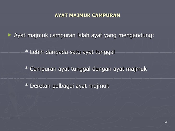 Ayat majmuk