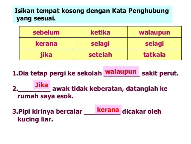 Contoh Ayat Majmuk Gabungan Ayat Dengan Ayat - Kontrak Kerja