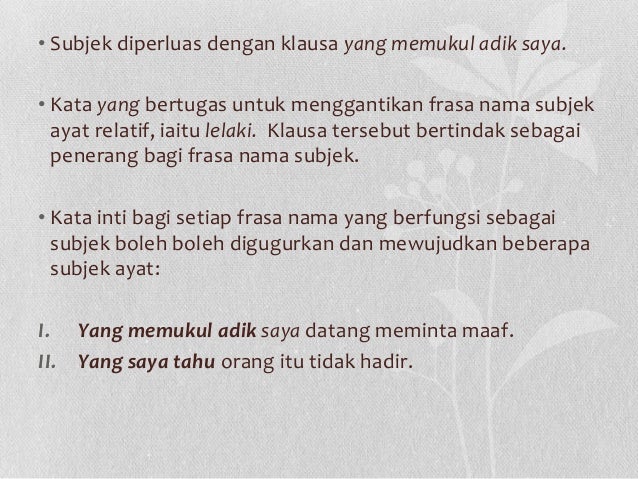 Ayat majmuk pancangan ii