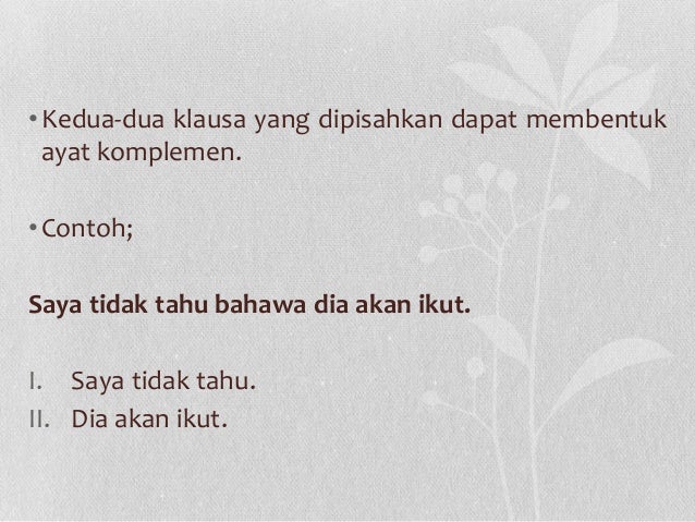 Ayat majmuk pancangan ii