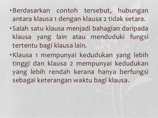 Ayat majmuk pancangan ii