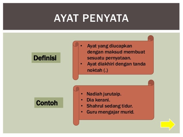 Contoh Ayat Tunggal Dalam Bahasa Melayu - Contoh Box