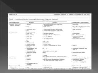 TEMEL FETAL KARDİYAK İNCELEME 