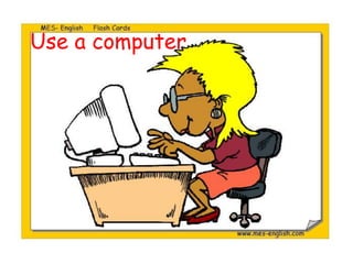 verbs_in_English_about_flashcards_with_images | PPT