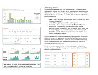 A Year in the Life of a Startup: A Marketer's Checklist | PPT