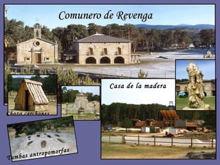 Comunero de Revenga Casa de la madera Chozo carchones Tumbas antropomorfas 