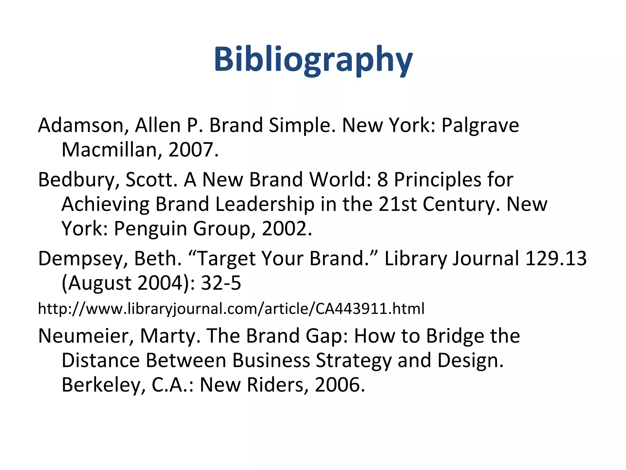 Branding Your Library