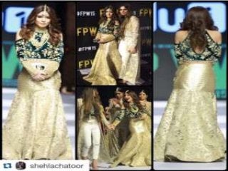 Ayesha Omar in Different Outfit on The Ramp
