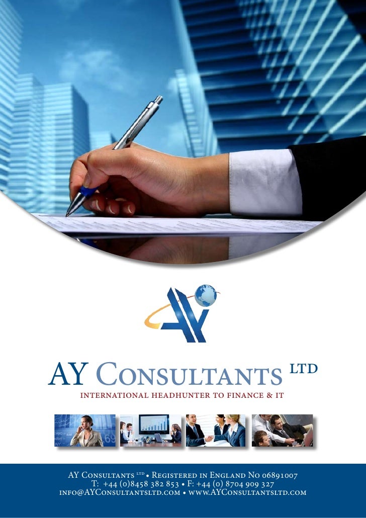 it brochure