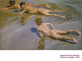 Joaquín Sorolla y Bastida
Chicos en la playa - 1910
 