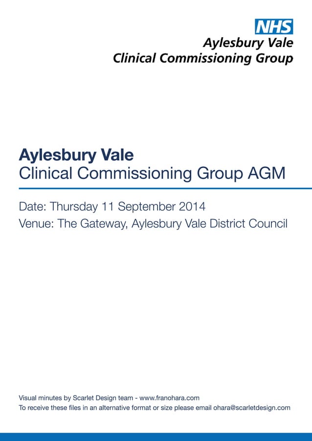 Aylesbury Vale Clinical Commissioning Group AGM 2104 PDF