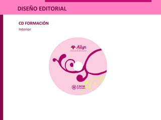 CD FORMACIÓN
Interior
DISEÑO EDITORIAL
 